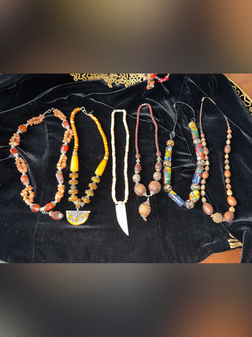 6 Tribal necklaces
